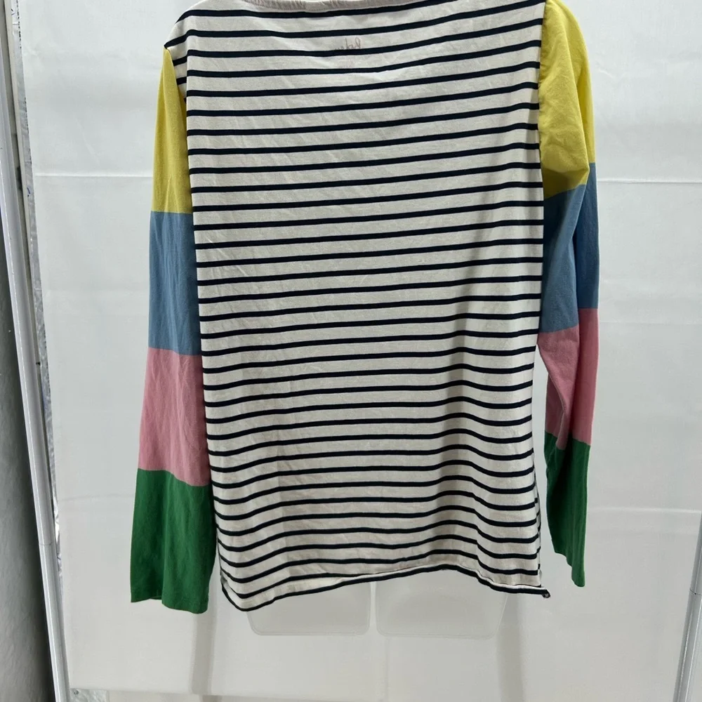 Boden Breton Colorful Striped Kids Shirt - Picture 3 of 4